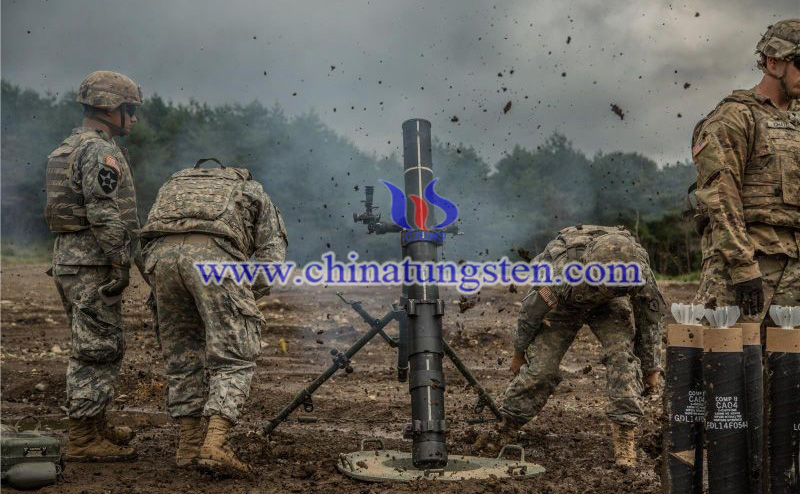 120mm mortars of United States Army image