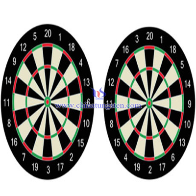 traditional dartboard