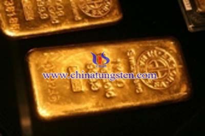 tungsten-gold-plated-bar