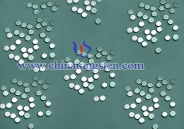 tungsten sheet for tungsten contact