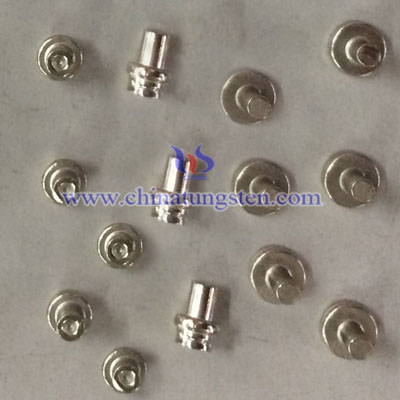 Tungsten contact
