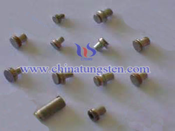 Tungsten contacts