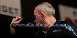 tungsten darts player