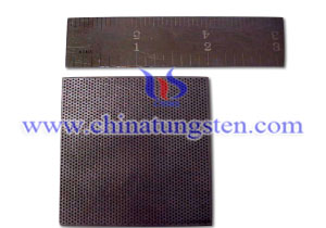thin tungsten in X-ray collimator