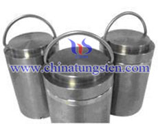 tungsten radiation shielding parts