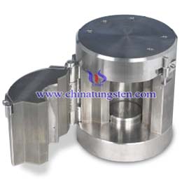 tungsten isotope container