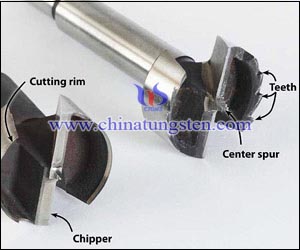 tungsten carbide forstner bit