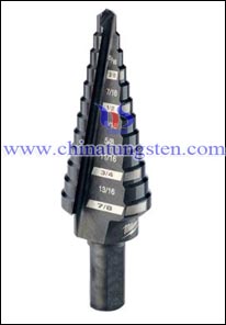 tungsten carbide step drill bit