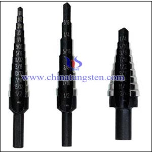 tungsten carbide step drill bit