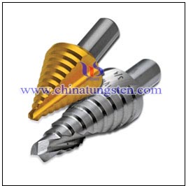 tungsten carbide step drill bit
