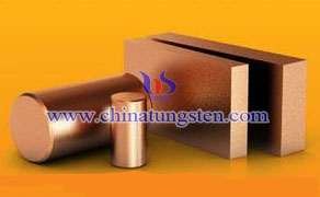 tungsten copper electrode
