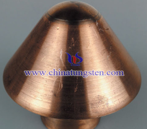 tungsten copper throat insert