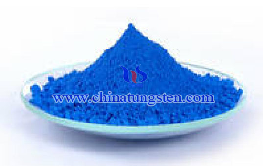 blue tungsten oxide photo