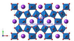 hexagonal channels of tungsten oxide image