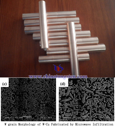 tungsten copper electrode