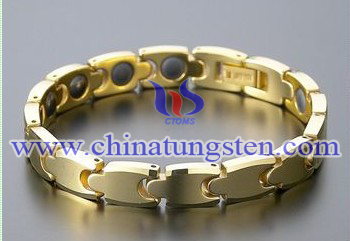 tungsten gold-plated wrist chain