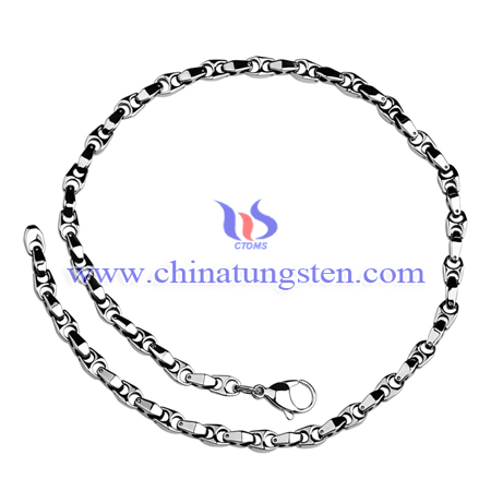 tungsten gold-plated necklace tungsten gold-plated necklace