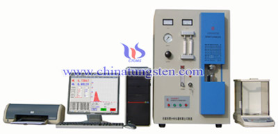 Infrared carbon sulfur analyzer