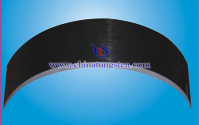 Ceramic coating with tungsten powder 