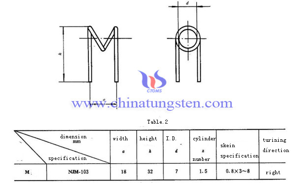 tungsten heater