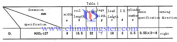 tungsten heater