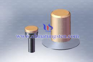 tungsten copper contact for oil breaker picture