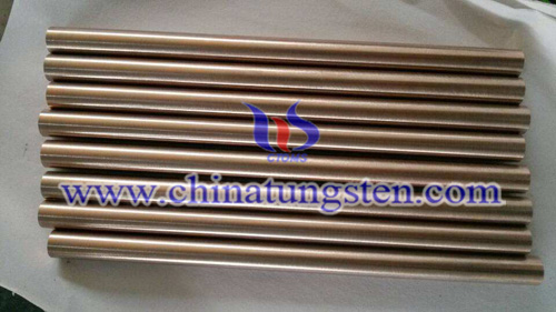 tungsten copper rod picture