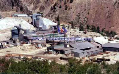 Pine Creek Tungsten Mine Photo Pine Creek Tungsten Mine Photo