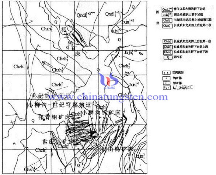 小柳沟钨钼矿区图片