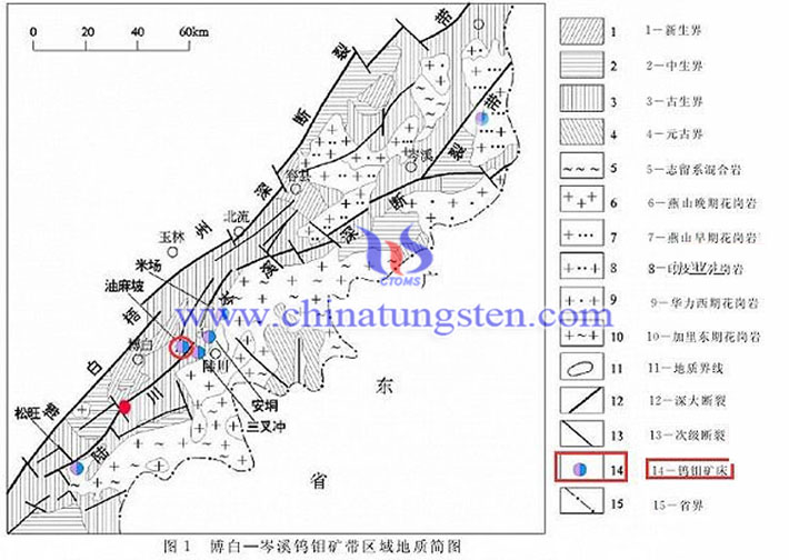 博白三叉冲－油麻坡钨矿区图片