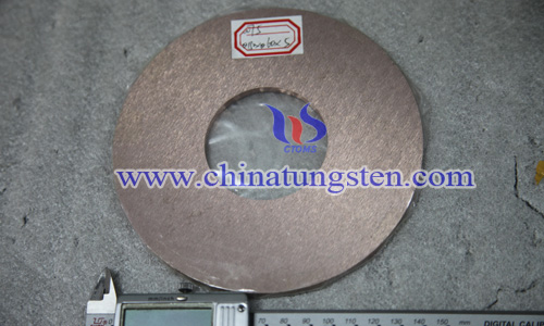 tungsten copper disc electrode picture