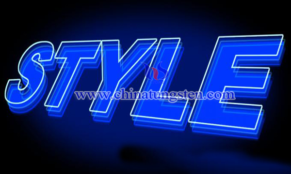 tungstate LED image