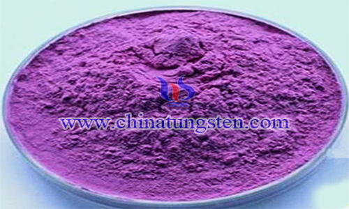 violet tungsten oxide image
