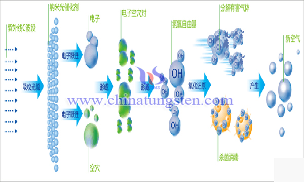 vermiculite loaded bismuth tungstate light purify air image