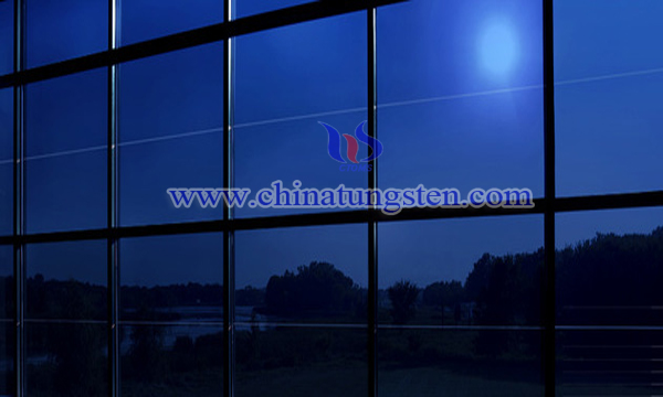 electrochromic glass coated tungsten nickel alloy target image