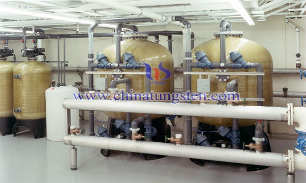 extraction of ammonium tungstate by reverse osmosis image