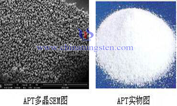 spherical ammonium para tungstate by ball milling method image