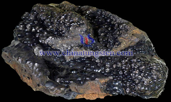 tungsten oxide limonite image