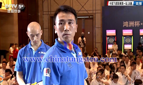 中國飛鏢聯賽首次在國家級電視臺直播圖片
