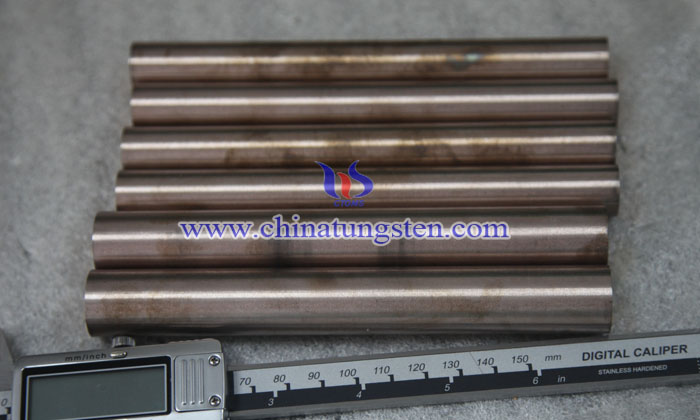 tungsten copper rod picture
