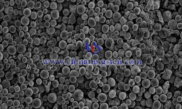 spherical tungsten powder preparation image