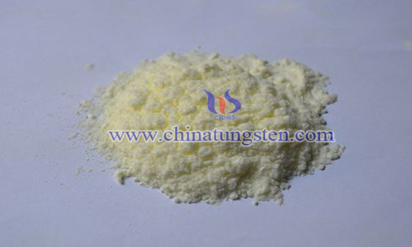 ammonium trithiotungstate image