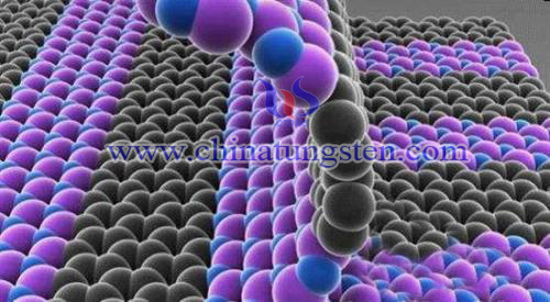 tungsten disulfide/graphene nanoribbon composites image