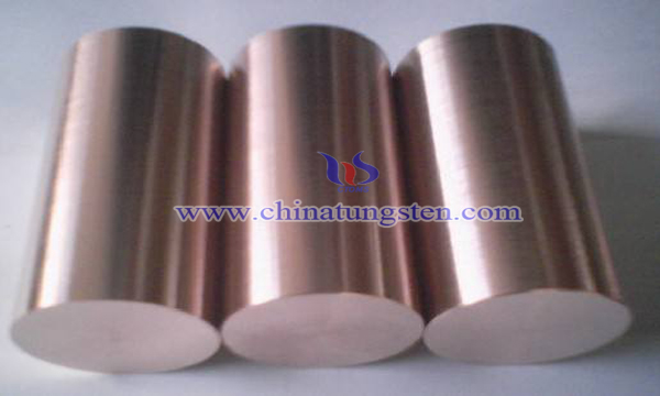 tungsten copper zinc alloy material image