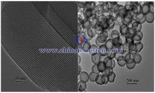 mesoporous carbon-supported tungsten oxide image