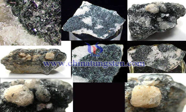 tungsten molybdenum bismuth fluorite polymetallic ore image