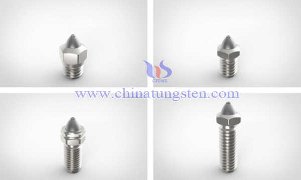 a new type of tungsten carbide 3d printer nozzle image