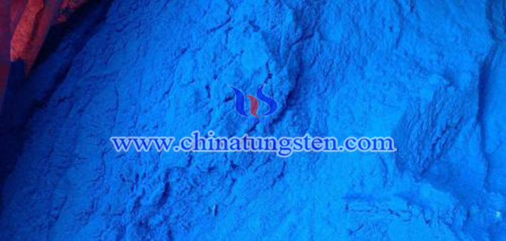 micro fine blue tungsten oxide picture