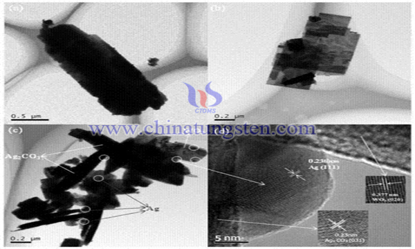 silver carbonate-silver-tungsten trioxide ternary composite photocatalyst image