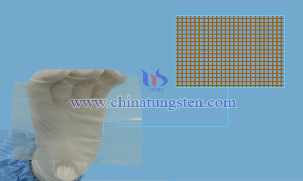 porous tungsten trioxide thin film electrode image